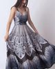 RAAS RAAS Ruba Open Back Printed Long Dress - 3