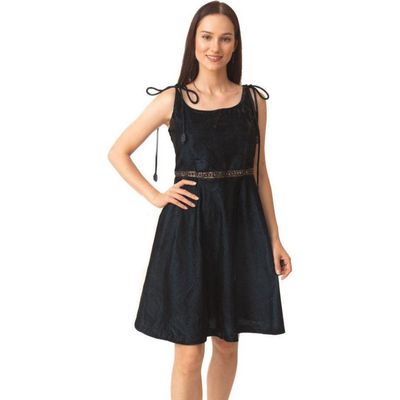 RAAS RAAS Tia Velvet Short Dress