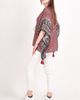RAAS RAAS Yana Embroidered Ajrakh Kaftan Top - 3