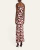 Rabanne Chain Cowl-Neck Floral Satin Maxi Slip Dress - 3