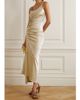 RABANNE Embellished glittered stretch-crepe maxi dress - 2