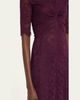 Rabanne Off-The-Shoulder Twisted Lace Midi Dress - 5