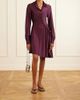 RABANNE Pleated jersey-satin mini dress - 2