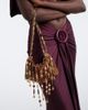 Rabanne Rabanne 1969 Small wood embellished shoulder bag - 2