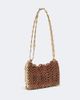 Rabanne Rabanne 1969 Small wood embellished shoulder bag - 4
