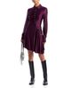 Rabanne Rabanne Asymmetric Long Sleeve Dress - 2