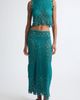 Rabanne Rabanne Beaded Cotton Crochet Skirt - 2
