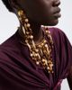Rabanne Rabanne Beaded drop earrings - 3