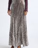 Rabanne Rabanne Beaded Long Fluid Skirt - 1