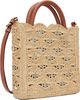 Rabanne Rabanne Beige & Brown Small Signature 1969 Discs Tote - 2