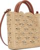 Rabanne Rabanne Beige & Brown Small Signature 1969 Discs Tote - 3