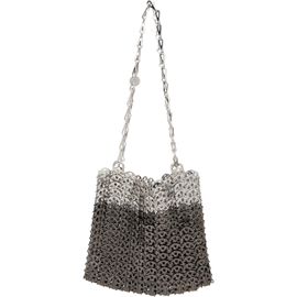 Rabanne Rabanne Black & Silver 1969 Skyline Bag