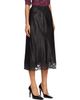 Rabanne Rabanne Black Silk Lace Midi Skirt - 2