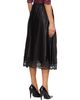 Rabanne Rabanne Black Silk Lace Midi Skirt - 3