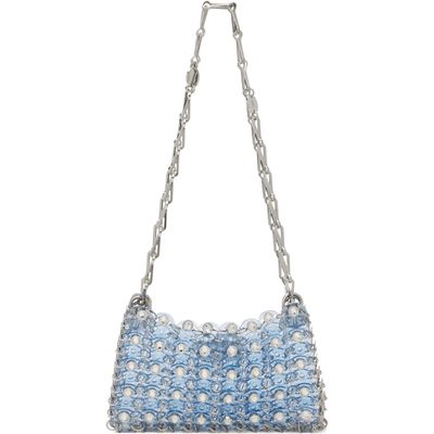 Rabanne Rabanne Blue 1969 Nano Shoulder Bag