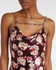 Rabanne Rabanne Chain-detail floral silk maxi dress - 3