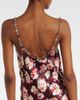 Rabanne Rabanne Chain-detail floral silk maxi dress - 5