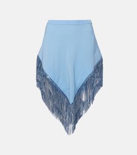 Rabanne Rabanne Chainmail crÃªpe miniskirt