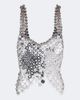 Rabanne Rabanne Chainmail embellished top - 1