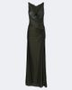 Rabanne Rabanne Chainmail satin gown - 1