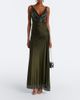Rabanne Rabanne Chainmail satin gown - 2