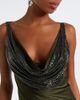 Rabanne Rabanne Chainmail satin gown - 3