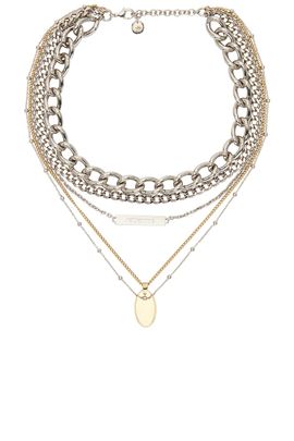 RABANNE RABANNE Collier 5 Rangs Necklace
