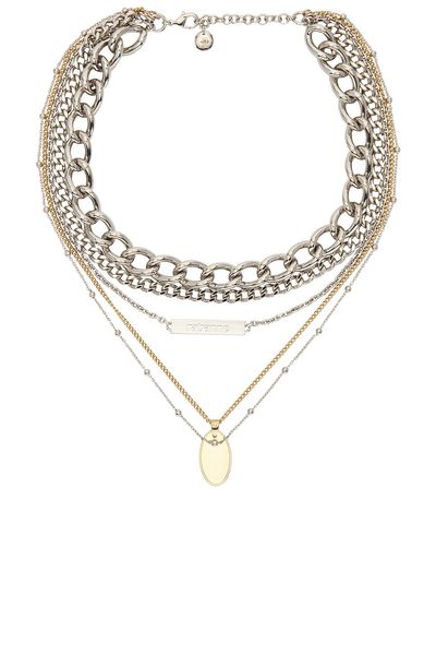 RABANNE RABANNE Collier 5 Rangs Necklace