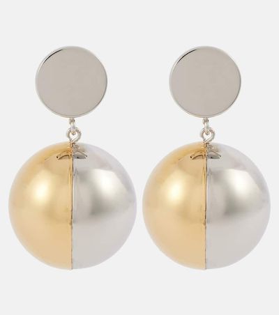 Rabanne Rabanne Colorblocked clip-on earrings