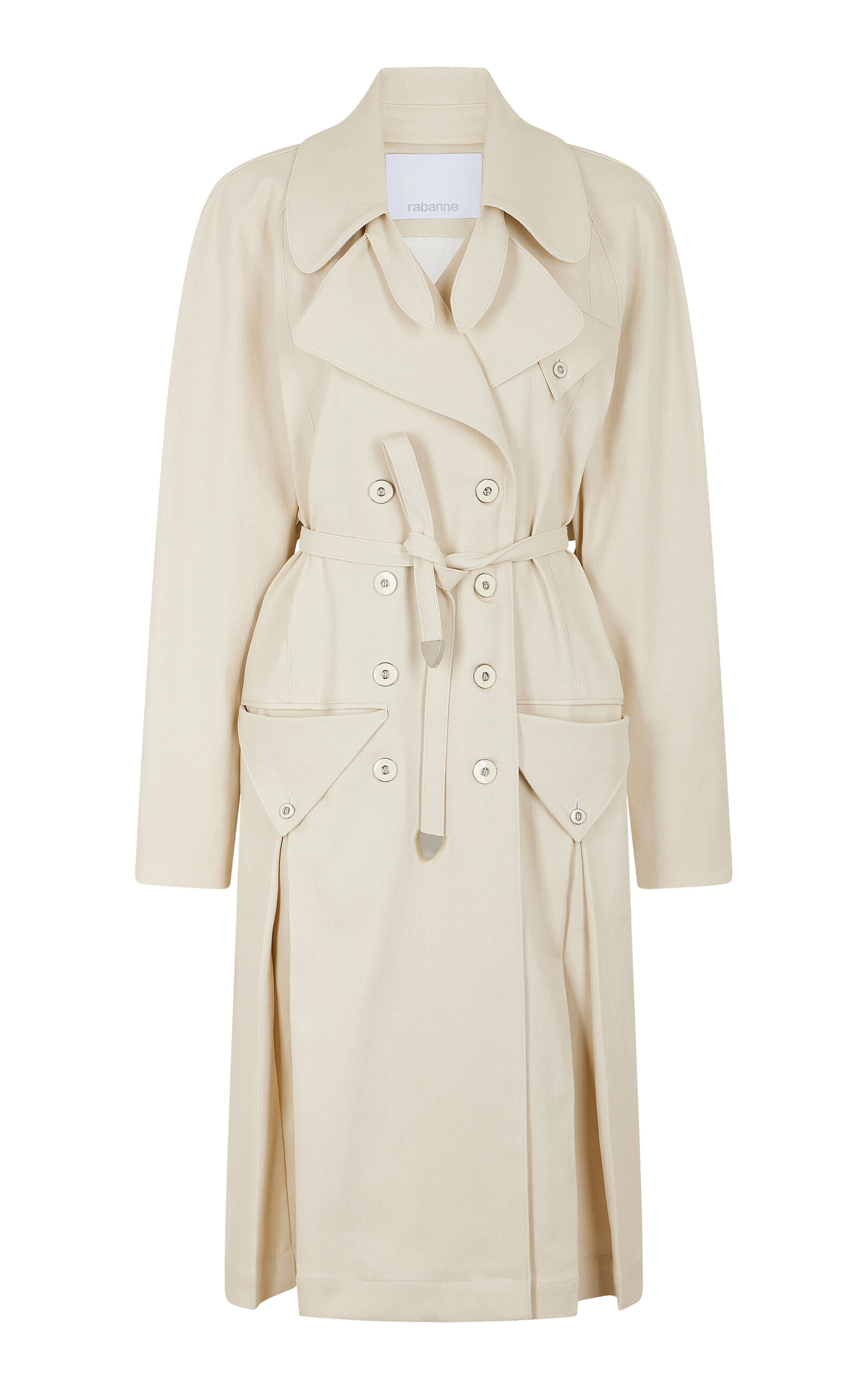 Rabanne Rabanne CottonBlend Trench Coat