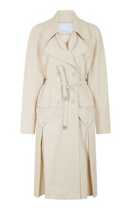 Rabanne Rabanne CottonBlend Trench Coat