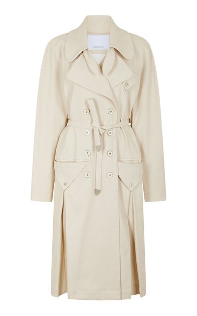 Rabanne Rabanne CottonBlend Trench Coat