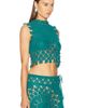 RABANNE RABANNE Crochet Sleeveless Top - 2
