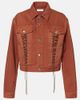 Rabanne Rabanne Cropped denim jacket - 1
