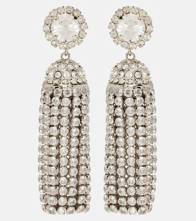 Rabanne Rabanne Crystal-embellished drop earrings