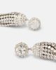 Rabanne Rabanne Crystal-embellished drop earrings - 4