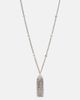 Rabanne Rabanne Crystal-embellished pendant necklace - 1