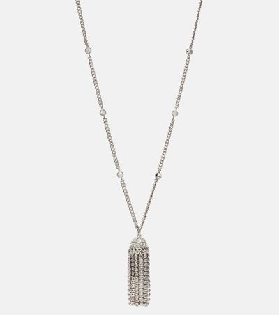 Rabanne Rabanne Crystal-embellished pendant necklace