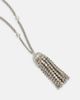 Rabanne Rabanne Crystal-embellished pendant necklace - 2