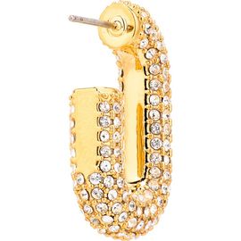 Rabanne Rabanne Crystal Pavé J-Hoop Earrings