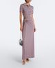 Rabanne Rabanne Cutout gathered striped crÃªpe maxi dress - 2