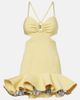 Rabanne Rabanne Cutout layered ruffled minidress - 1
