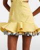 Rabanne Rabanne Cutout layered ruffled minidress - 4