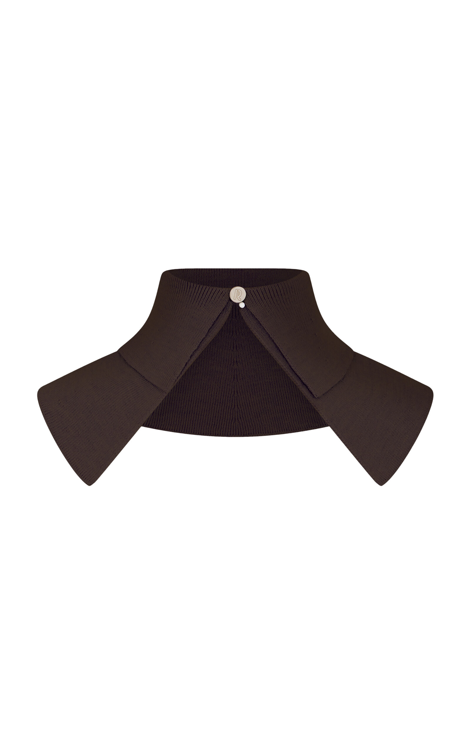 Rabanne Rabanne Dark Brown Knit Collar
