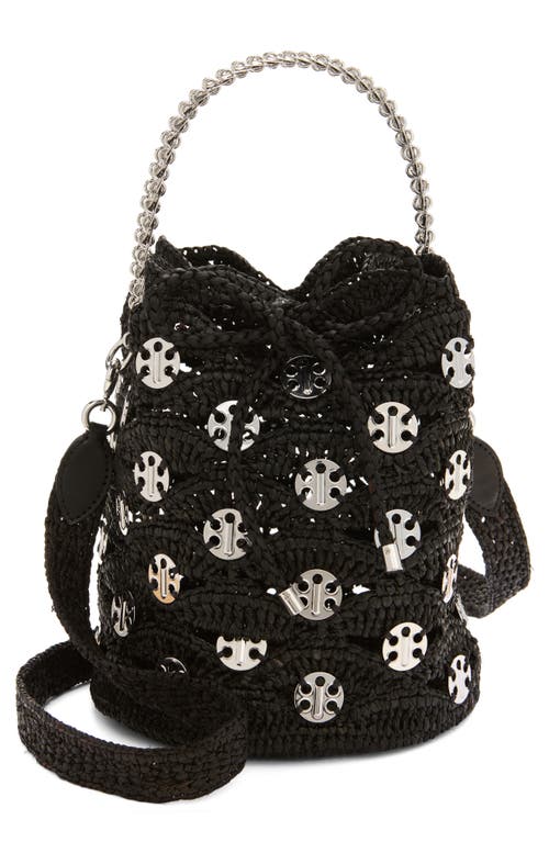 Rabanne Rabanne Disc Raffia Bucket Bag