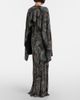 Rabanne Rabanne Embellished caped gown - 3