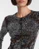 Rabanne Rabanne Embellished caped gown - 4