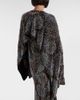 Rabanne Rabanne Embellished caped gown - 7