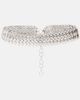 Rabanne Rabanne Embellished chain belt - 1