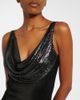 Rabanne Rabanne Embellished jersey gown - 3